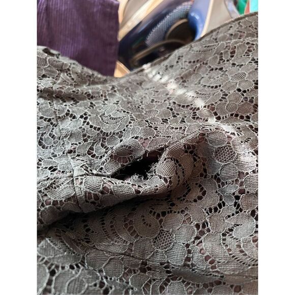 Vintage 1950s Black Lace Dress - Wounded - Picture 13 of 13